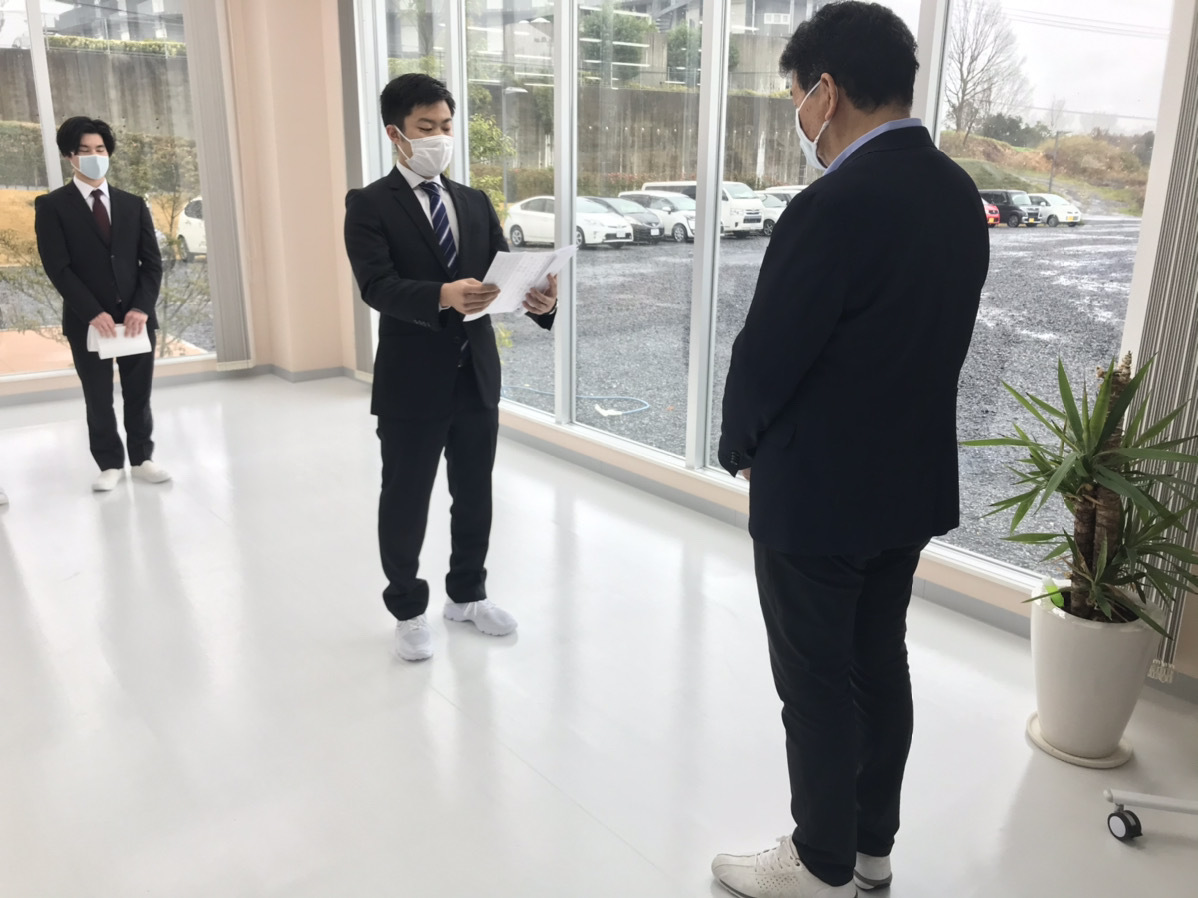 ★新年度スタート！～新入社員　入社式～